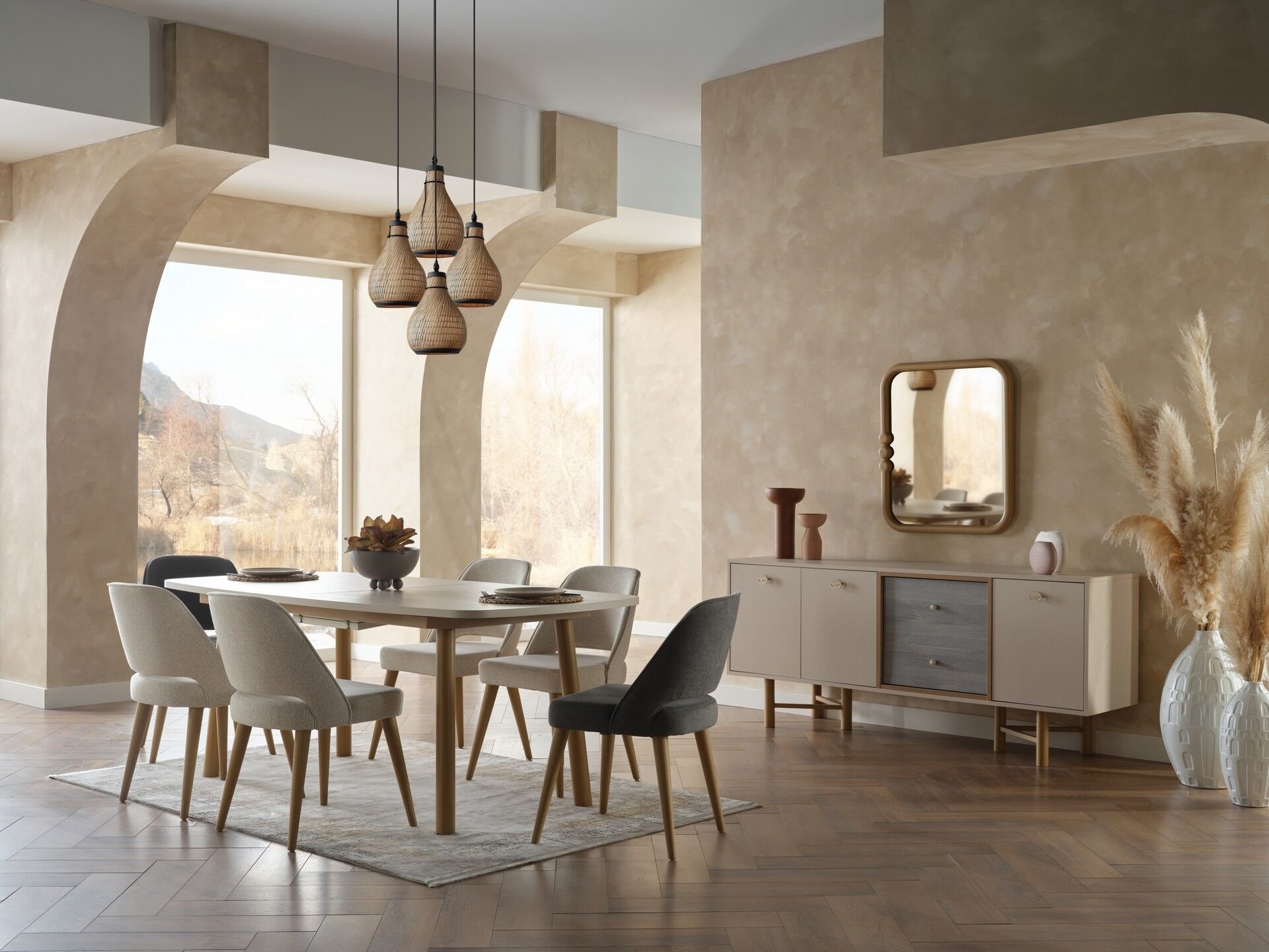  DOĞALLIĞIN HUZURUNU MODERN ÇİZGİLERLE BULUŞTURUYORUZ… 